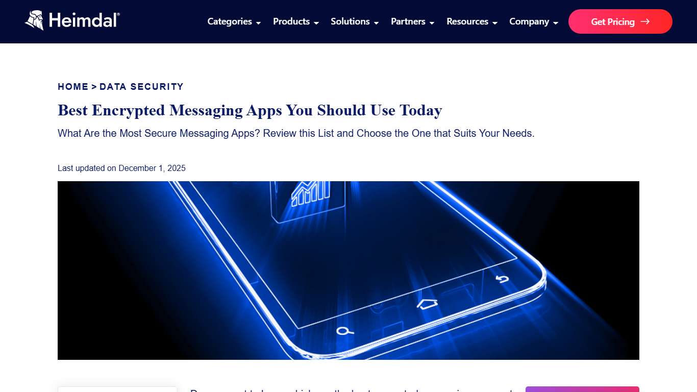 Best Encrypted Messaging Apps of 2026 And Why You Should Use Them